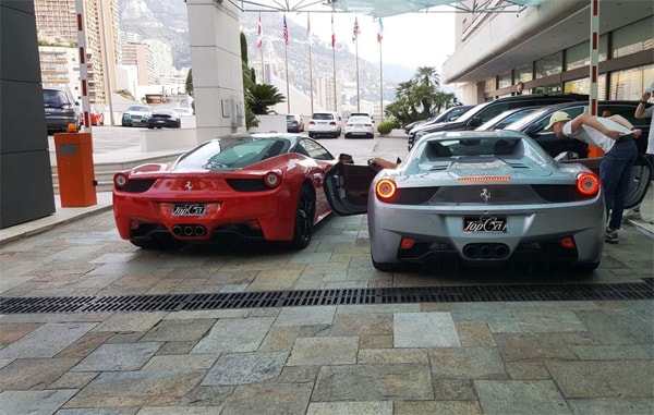 Ferrari, Lamborghini , Bentley, Porsche or Maserati in Nice, France with Top Car Monaco